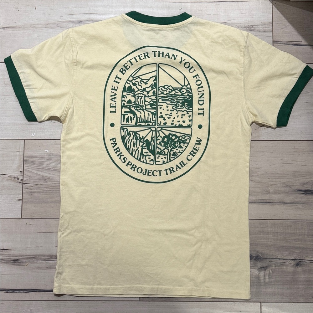 New Parks Project TRAIL CREW ringer t-shirt S - Picture 3 of 8